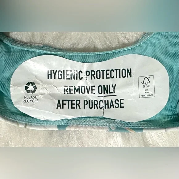 Nip Tuck Ladies One Piece Swimsuit Tummy Control Light Blue Floral Size 12 NEW - Picture 8 of 11